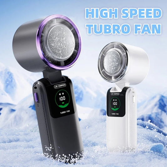 AeroPure High-Speed Handheld Fan with Cooling Plate
